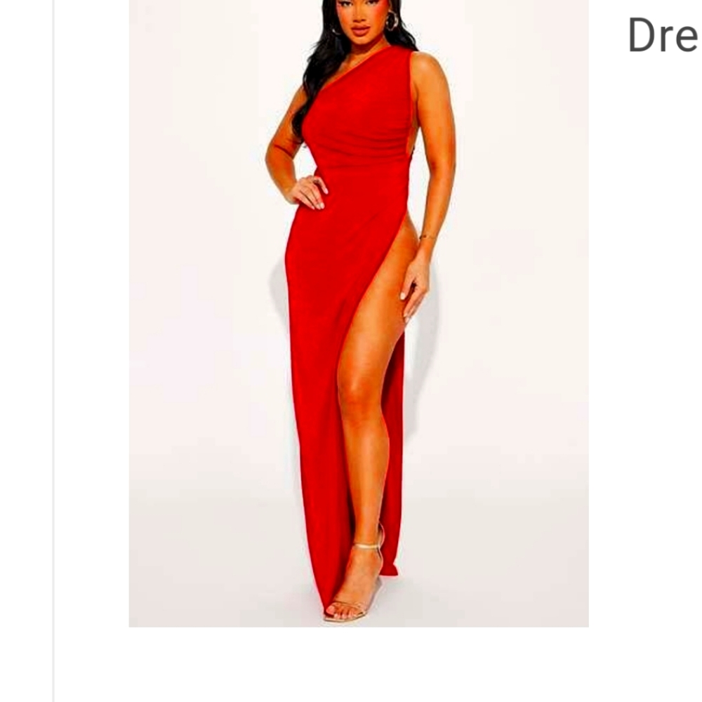 Red dress